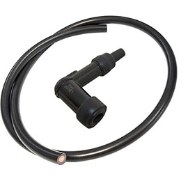cyclingcolors Ignition Cable 7 mm Ignition Cable + Spark Plug Plug LB05F Motorcycle Moped Scooter Spark Plug Wire
