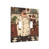 Bon Appetit Chef In The Kitchen 2 Gang Light Switch