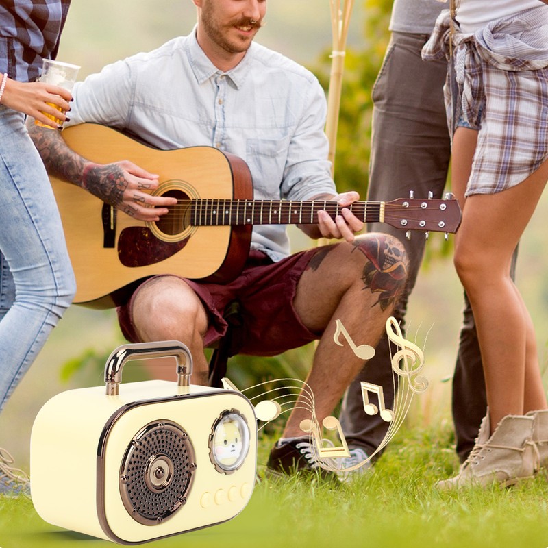 Bluetooth Speaker Mini USB Wireless Portable for Outdoor Car Cartoon