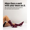 Texas A&M Aggies Socks Sock Mayhem Crew (Maroon/Grey/White, Medium) -