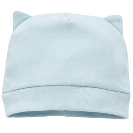 Pinokio Baby Boys' Bonnet with Ears Beanie Hat, MINT LETS ROCK