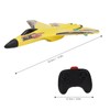 RC Aircraft Model Easy Assembly 100m Flying Height Collision Prevention