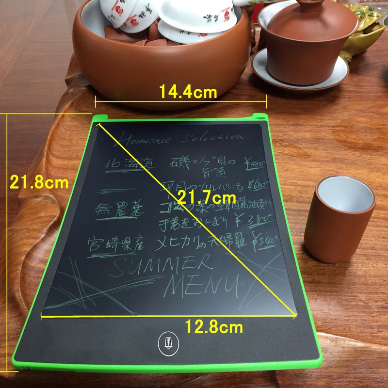 HOMESTEC LCD Writing Tablet, Electric Notebook, Stationary, Electric Pad, Digital