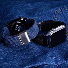 WOCCI Woven Nylon Watch Straps for Men and Women, Quick Release, Compatible Watch Lug 18 mm, 20 mm, 22 mm, 24 mm, Pack of 2, Nylon