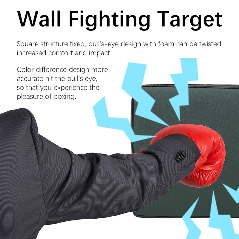 lyrlody PU Wall Punching Bag with Foam, Explosion-proof Boxing Wall