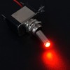 Twidec/3Pcs Rocker Lighted Toggle Switch 12V 20A Heavy Duty Racing