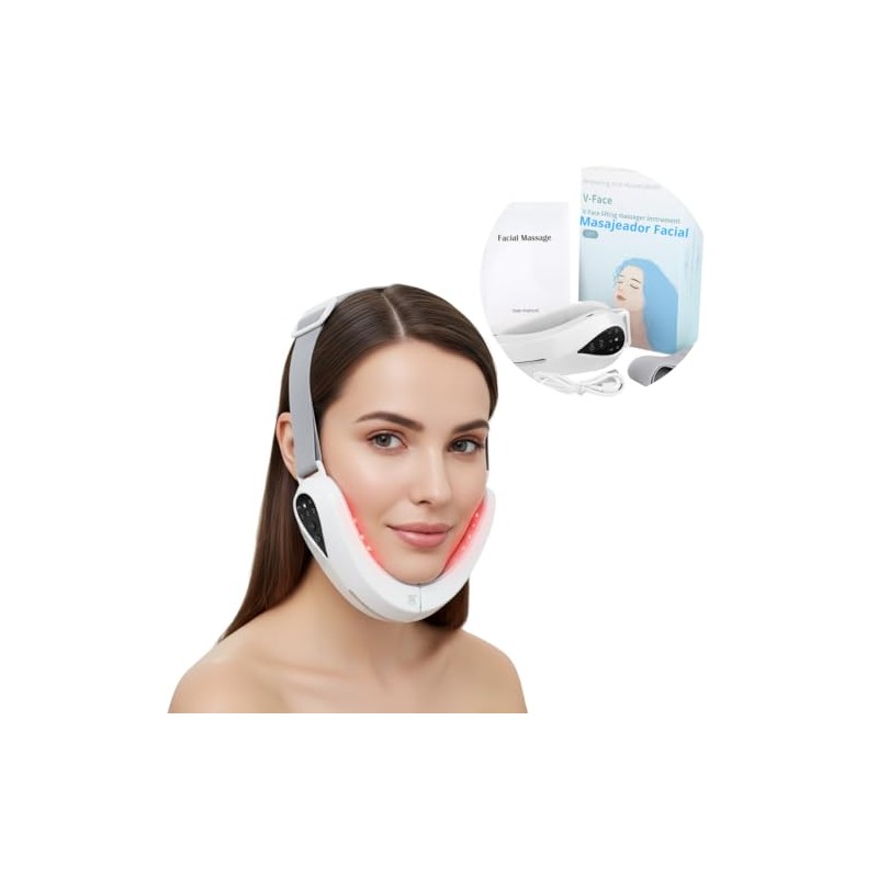 Bloom&Glow-Dispositivo adelgazamiento facial. Tecnología EMS.