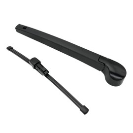 Rear Wiper Blade Arm Set Replacement for Volkswagen Golf 6 7 MK6 MK7 VW GTI 2010-2021 Back Glass Wipers, Factory OE Style Rear Windshield Wiper Arm & Wiper Blade 5K6955707B