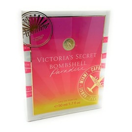 Victoria's Secret Bombshell Paradise Perfume For Women Eau de Parfum 1.7 Fluid Ounce - Floral Scent with Juicy Grapefruit, Black Currant, Lily of the Valley.