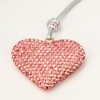 chihimoer Rear View Mirror Accessories Girly Car Decor Woman Pink
