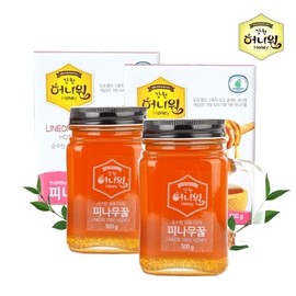 피나무꿀 핸들컵 550g x 2병 Pine Tree Honey Handle Cup 550g x 2 Bottles