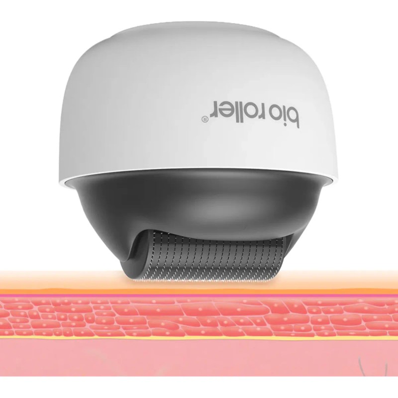 Rodillo Facial Y Capilar 1200 Dermarroller Estuche Bioroller