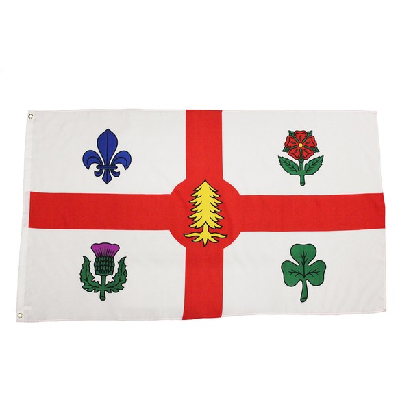 City Of Montreal 3' x 5' Feet Flag Banner High Quality New