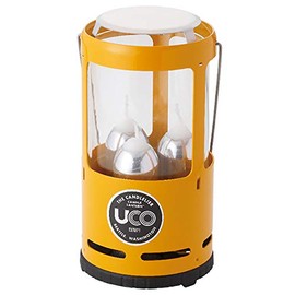 Uco 24396 Candoria Lantern, Yellow, 7.9 x Diameter 3.9 inches (20 cm) x Diameter 3.9 inches (10 cm)