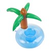 3 Pack Inflatable Drink Holders Pool Floats Bath Floaties Palm