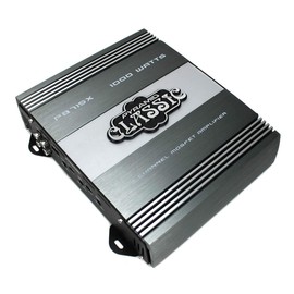 Pyramid PB715X 1000W 2 Channel Car Audio Amplifier Power Amp MOSFET 2 Ohm (Renewed)