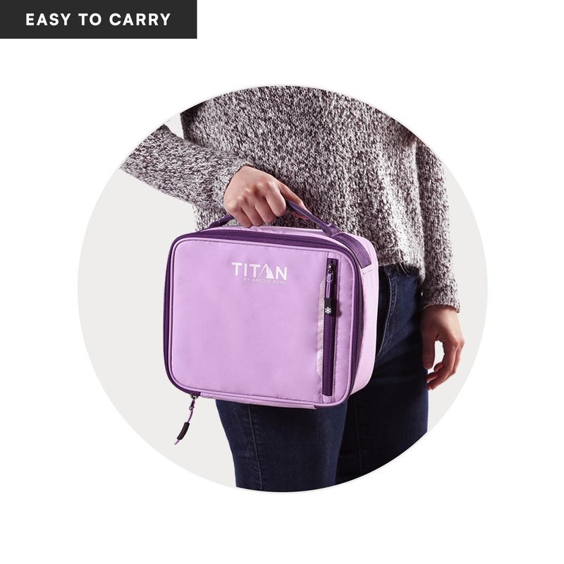 Titan Fridge Cold Lunch Box With 2 350g Ice Walls®,