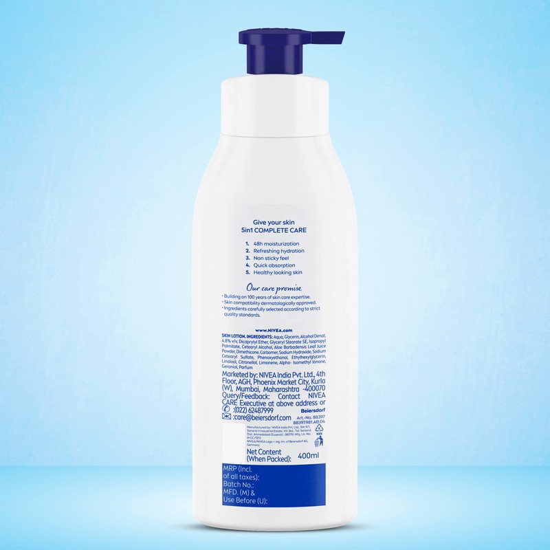 Nivea Aloe Hydration Body Lotion, 400ml