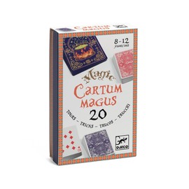 DJECO Magic Cartum Magus 20 Tricks Magic Card Game - Multicoloured Game for Children from 8 Years