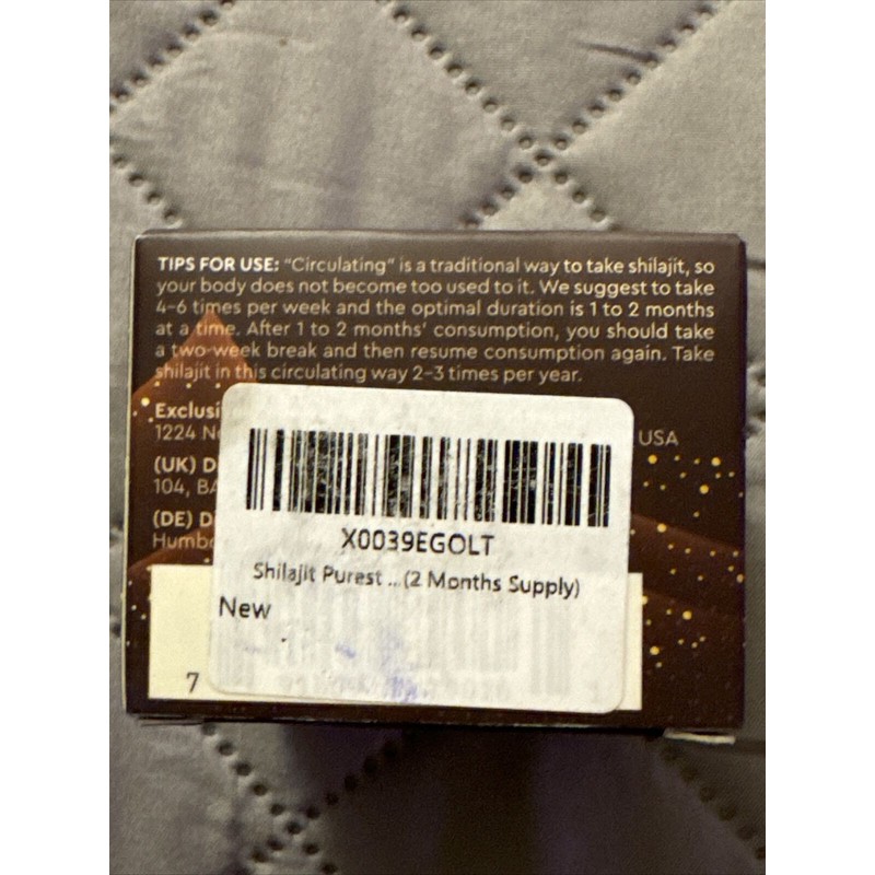 Hima Shilajatu Himalayan Shilajit Resin, Organic, Extremely Potent Fulvic Acid