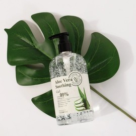 Foodaholic Aloe Vera Soothing Gel 500ml / Pump Type, Soothing Soothing Gel Moisturizing Cream Containing Centella Asiatica Extract / 푸드어홀릭 알로에베라 수딩젤 500ml 펌프형 병풀추출물함유 진정 수딩겔 수분크림