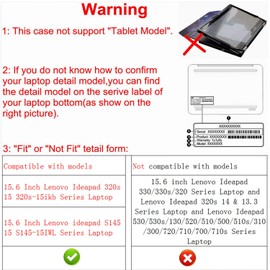 Alapmk - Funda protectora para Acer Aspire 5 15 A515-46-R3UB/Lenovo ideapad S145 15 S145-15IWL y 16 pulgadas Lenovo ThinkPad P16s/ThinkPad T16 [No es compatible con Ideapad 320 15.6/ThinkPad P16]