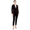 Marycrafts Women's Business Blazer Pant Suit Set for Work 18