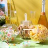 Gejoy 50 Pcs Plastic Ice Scoop Multi Purpose Kitchen Scoops