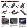 Replacement for 2009-2020 Dodge Journey Vehicles, Rear Windshield Back Wiper