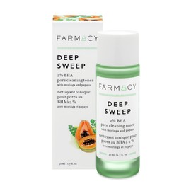 Farmacy Deep Sweep 2% BHA Toner for Face - Pore Cleaner and Facial Exfoliator - Salicylic Acid Face Toner (50ml)