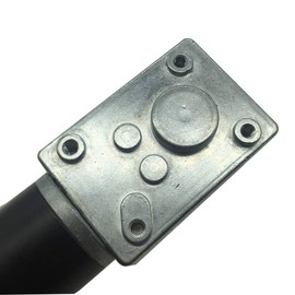 Bringsmart DC Motor, 12 V, 260 rpm, Small, Geared Motor, Torque High, 6.2 KG.CM, DC Gear, Electric Motor, Shaft Diameter: 0.3 inches (8 mm), For DIY Robots, Automation Equipment (12V, 260 rpm)