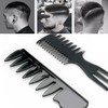 Professional Hair Styling Comb Set, Black, Wide Tooth Detangling Combs,