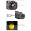 5PCS 0.4mm Nozzles M6 Thread 1.75mm Filament Hardened Steel Nozzle