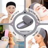 Whaline Spa Facial Headbands 3 Pieces Make Up Wrap Head
