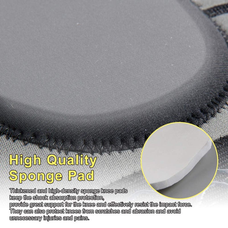 HUEGLO Dance Knee Pads for Volleyball,Soft Sponge Knee Pads for
