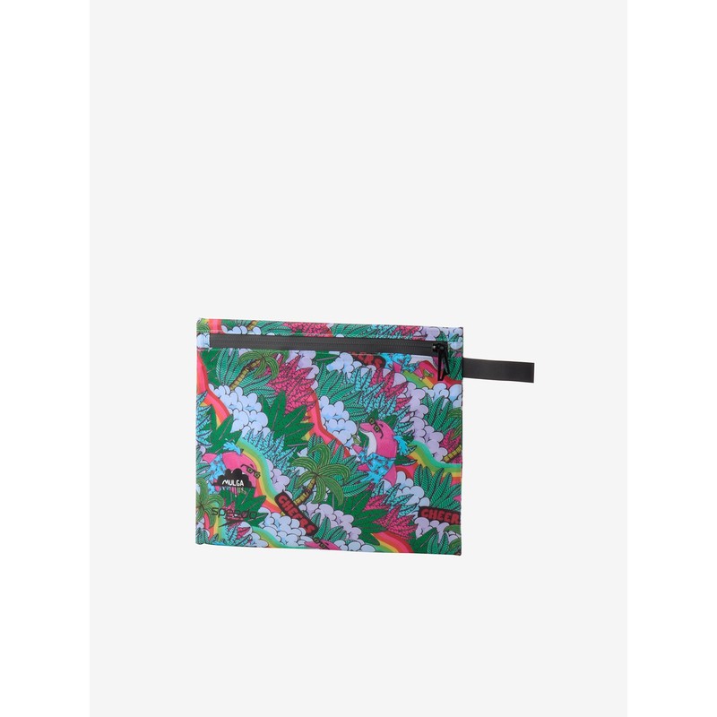 [Speed] Pool Bag Morga Waterproof Flat Pouch Unisex Pink/Green