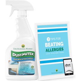 DustmiteX Spray - Allergy & Asthma Relief - Removes Dust Mites from Home, Bed, Pet Bedding & Furniture