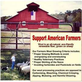 A Little Green Bee 6 Eco-Friendly Wool Dryer Balls -Set of Six 100% Handmade, Natural and Unscented