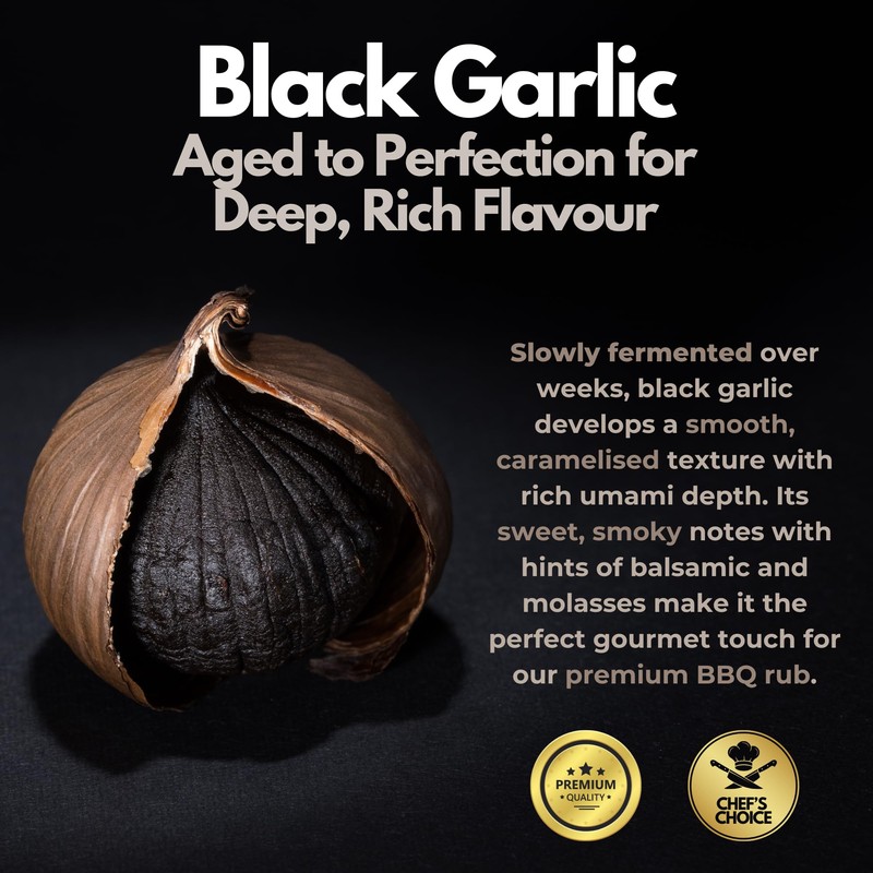 Premium Black Garlic BBQ Rub – Limited Edition Universal Seasoning