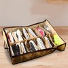 Retoo Underbed Storage Box for Shoes, Foldable Underbed Storage Boxes,