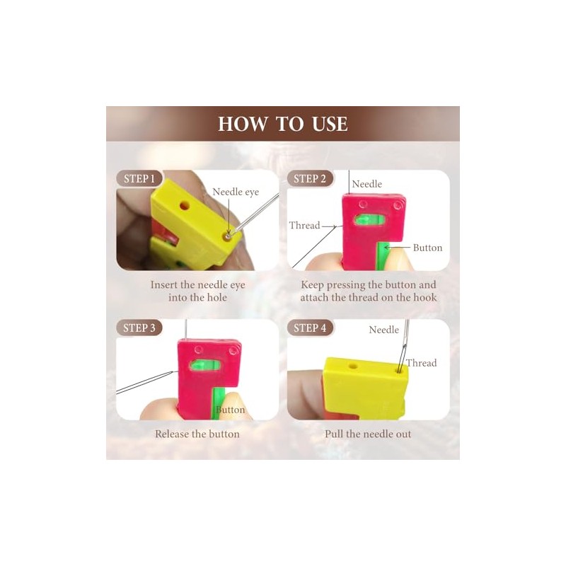 Automatic Needle Threader,New Sewing Machine Needle Threader,Sewing Needle Threaders,Plastic Needle