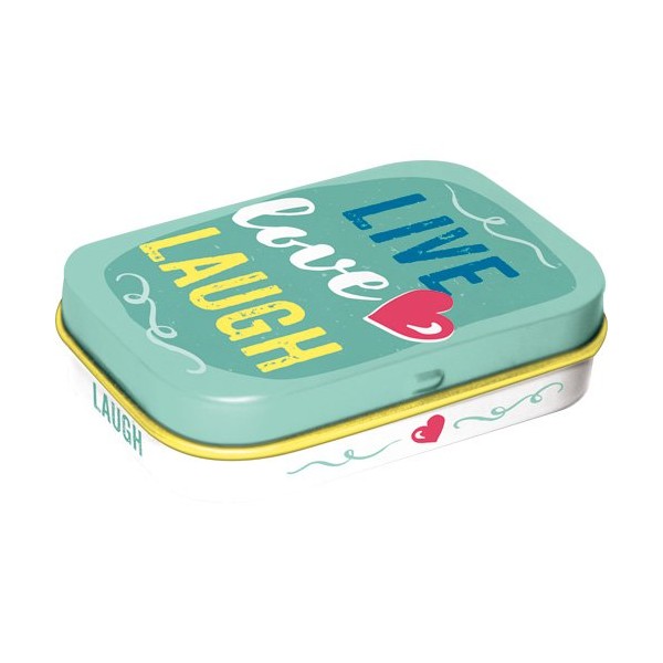 Nostalgic-Art Word Up Live Love Laugh 81359 Pill Box
