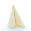 Softpoint Napkins 2-Ply 40 x 40 cm | 1/4 Fold | Soft as Tissue and Stable Like Airlaid | Practical Disposable Napkin with Softpoint Embossing | Pack of 50 | (Cream)