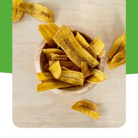 Lam's Plantain Strips || Tiras de Platano || 2.5oz || 71g || Vegetable Snacks || Healthy & Fresh Snacks || Gluten-free || Banana Chips || Natural Slices || (pack of 24)