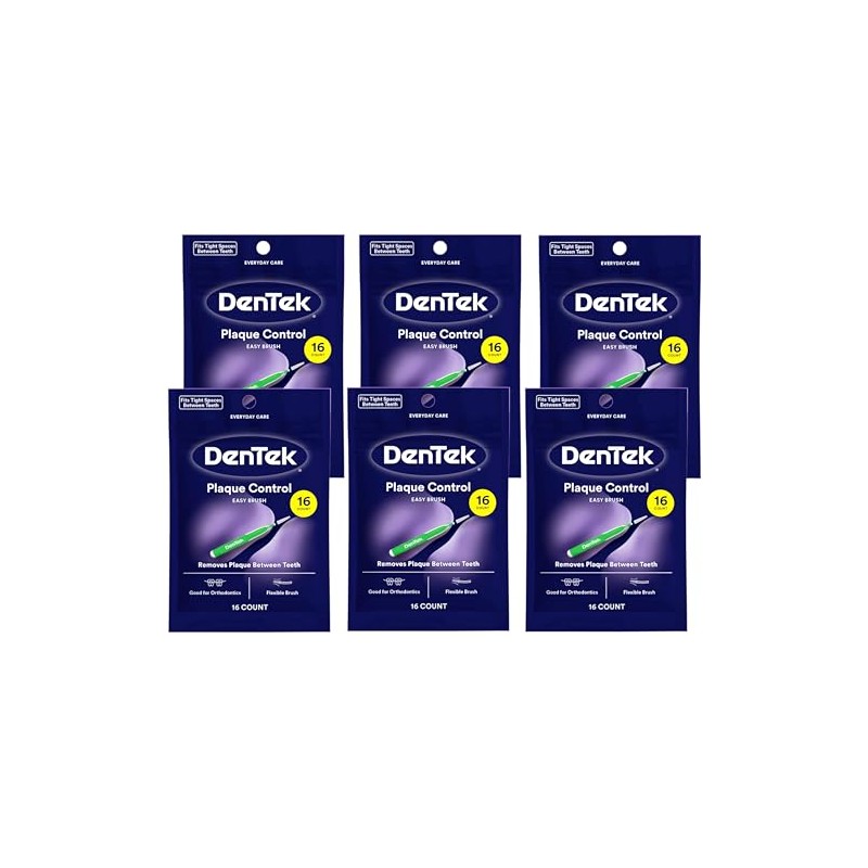 Dentek Easy Brush Cleaners Extra Tight Spaces 16 Count (6