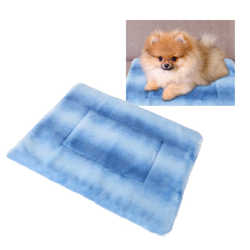 Dog Crate Mat Soft Plush Fluffy Slip Resistance All Seasons