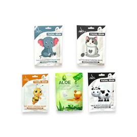 Pack 15 Mascarillas Facial Hidratante Skin Care Mascarilla Coreana para Rostro… (15)