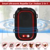 Car Rodent Repellent Under Hood Animal Repeller Ultrasonic Rodent Deterrent