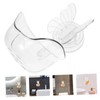 FOMIYES 2pcs Bathroom Makeup Organizers Compact Powder Puff Holder Case
