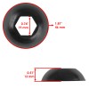 Caltric Front Strut Shock Pivot Ball & Bumper for Polaris